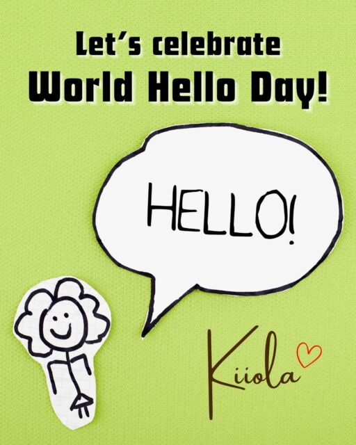 Hello, friends!👋🏼 This is Kiiola.
I’d like to invite you to celebrate World Hello Day today, November 21.
What we can do is just say hello to ten people, even if you don’t know them, and spread your love! 🌎💕 
Why am I doing this? Because my name is Kiiola (Kia ora), which means “hello” in the Māori language of New Zealand! And it’s also my birthday today!😀
So let’s spread peace & good vibes to celebrate World Hello Day today!🥰
Hello, bonjour, konnichiwa, hola, Kia Ora!

みなさんこんにちは、Kiiolaです 👋🏼
今日11月21日は、世界ハローデー！世界にあいさつの輪を広げて平和な世の中にしよう、という記念日です 🌎💕
何をするかというと、10人に挨拶してコミュニケーションをとるだけ🎵
なぜこれをわたしが推奨しているかというと、わたしの名前「きおら」はニュージーランドのマオリ語で「こんにちは」という意味だから。そして、11月21日はわたしの誕生日だから！😀
是非、みなさんも周りの人たち10人（もしくはそれ以上）に挨拶して、ハッピーな1日を過ごしてね！🥰
こんにちは、hello, bonjour, hola, きおら！

#worldhelloday #birthday #kiaora #nov21 #世界ハローデー